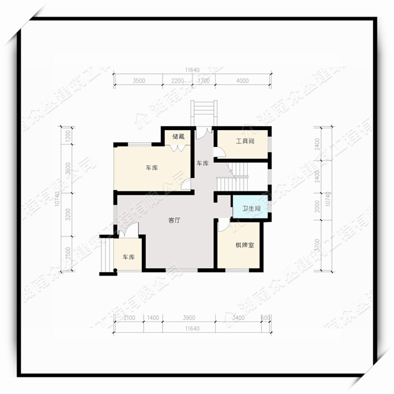 30万带露台带阁楼带车库乡村自建房