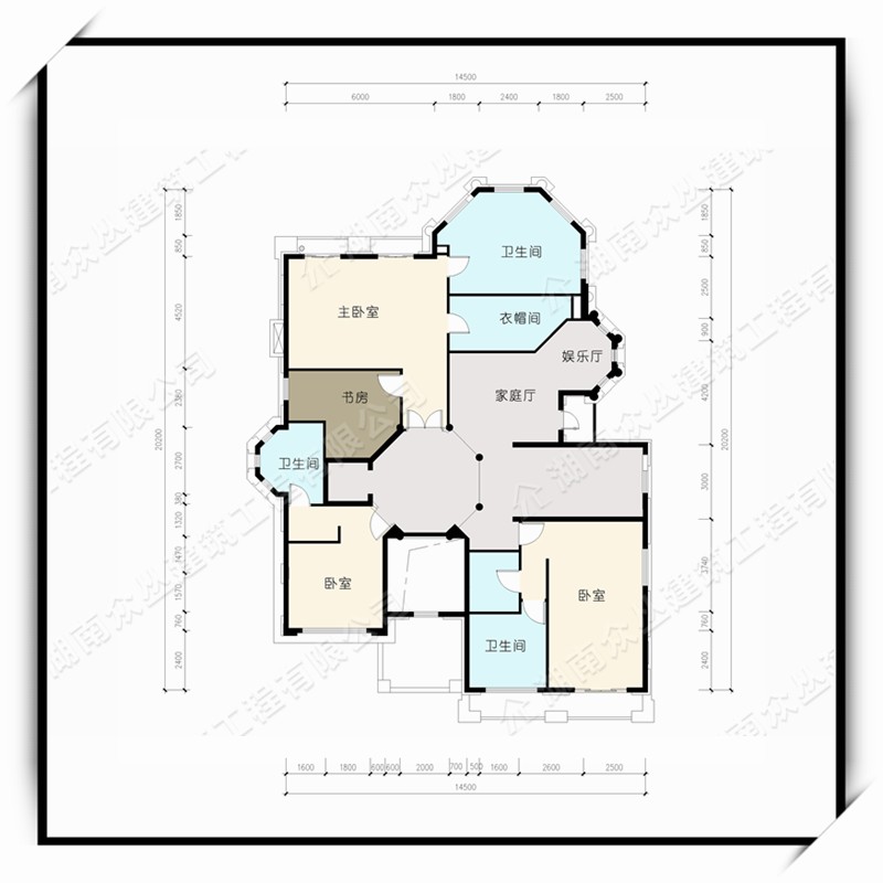 农村自建2层别墅带车库全套图纸