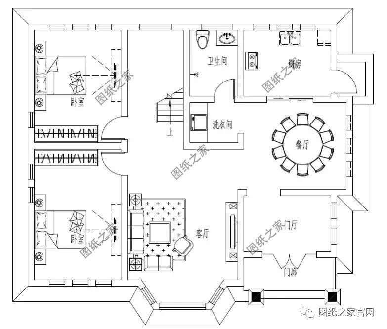 建面宽12米二层小别墅实拍，户型好，外观好，年轻人的最爱！