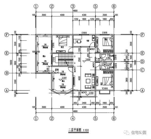 成都42万自建二层小别墅，这让一般包工头抓狂的坡屋顶啊！