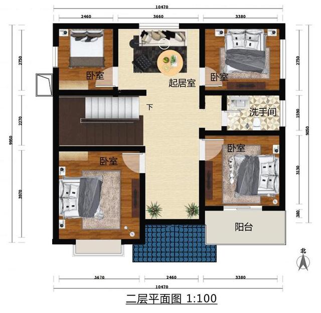 适合农村宅基地大小，这3套二层别墅，22万拿下！（含图纸）