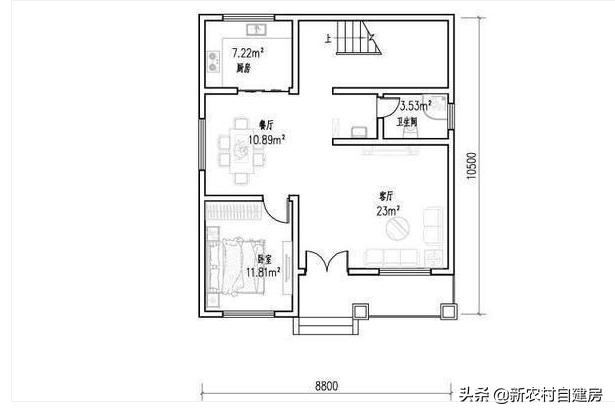 这款小面宽别墅设计图，层次感十足，外观精美住的也舒心