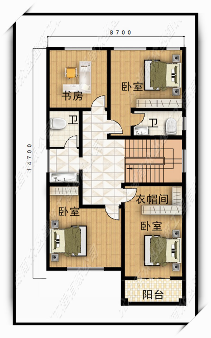 两层30万小成本简欧风格乡村别墅