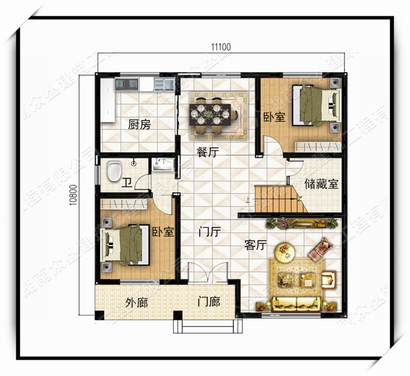 二层农村自建房屋施工图纸全套