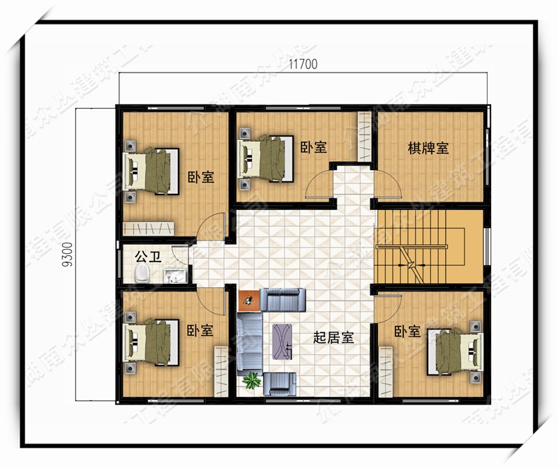2019新农村自建房图纸大全，三层楼房效果图