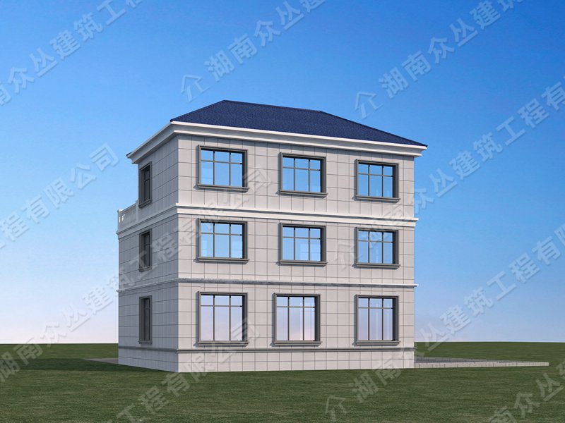 2020新款三层欧式别墅图纸及效果